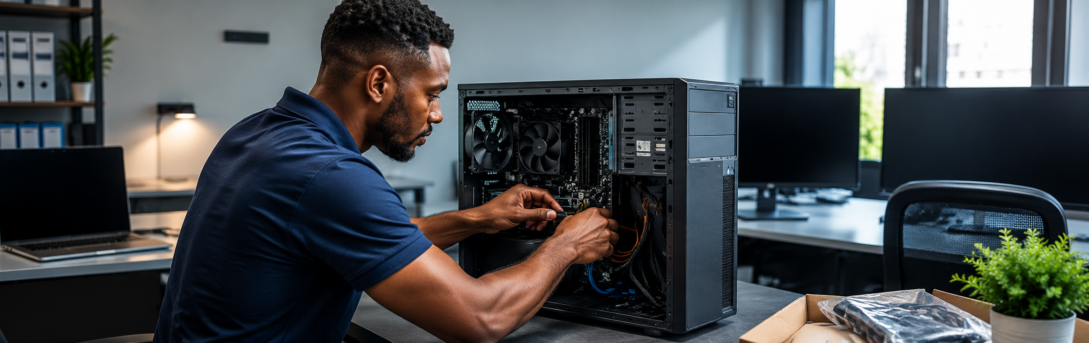 Installation et configuration de vos équipements informatiques